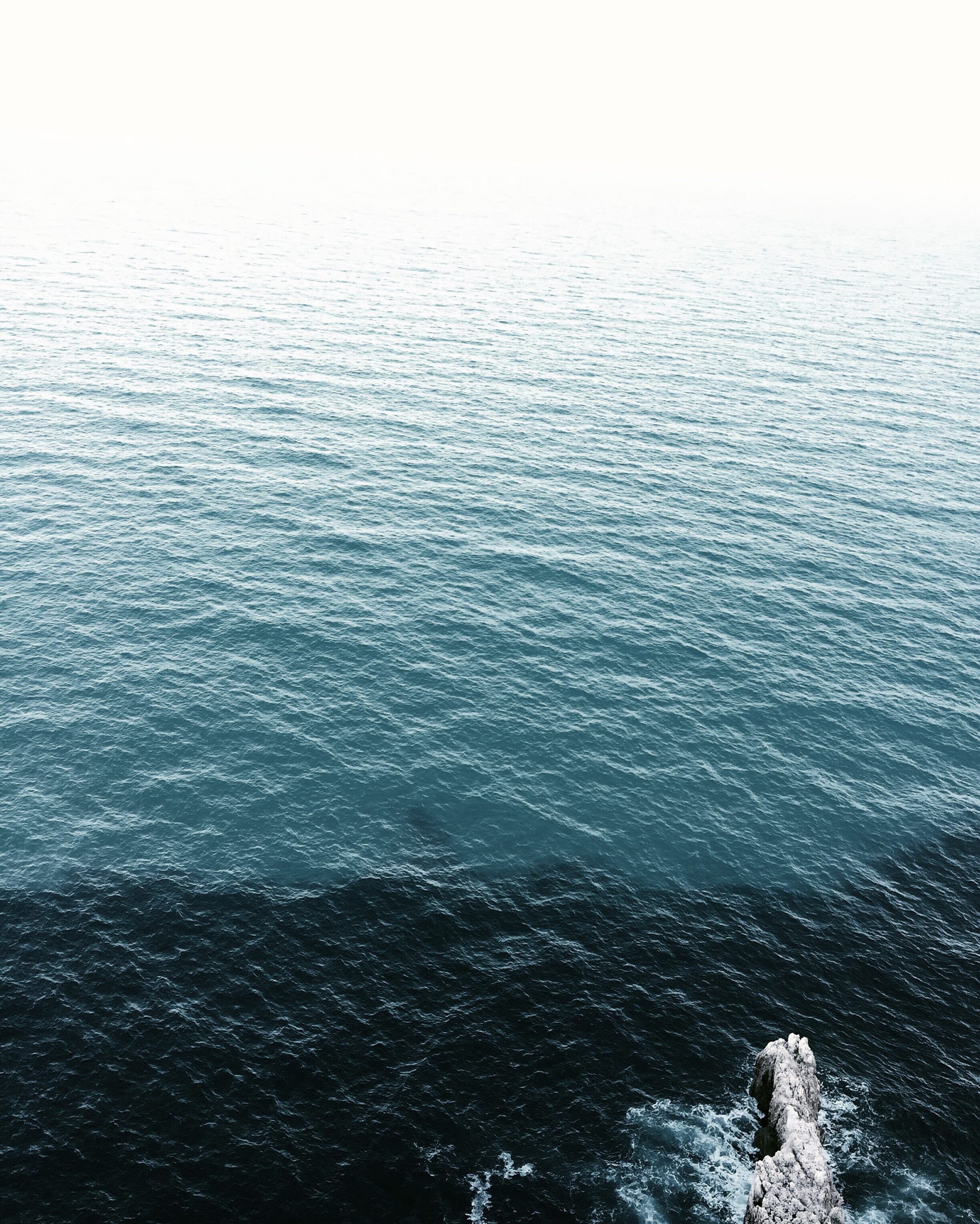 Uhrihiges Wasser als Sinnbild fpr Innere Unrihe